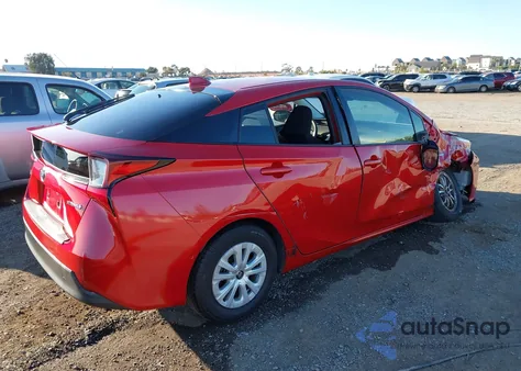 2021 Toyota Prius Le from USA, damaged, VIN JTDKAMFU2M3145620